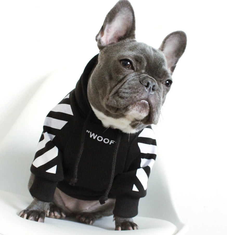 Keep Your Furry Friend Stylish and Cozy with the Three-Stripe Dog Sweater
