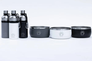 Elevate Your Pet's Hydration with Our Premium Water Bottle & Dog Bowl Set