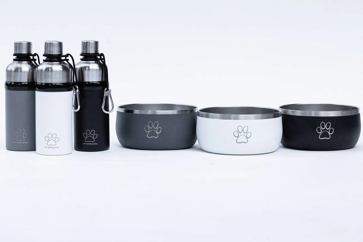 Elevate Your Pet's Hydration with Our Premium Water Bottle & Dog Bowl Set