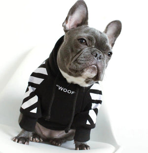 Keep Your Furry Friend Stylish and Cozy with the Three-Stripe Dog Sweater