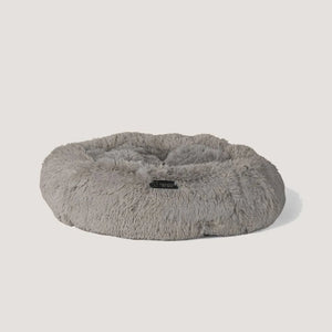 The Ultimate Comfort for Your Furry Friend: Nandog Light Grey Calming Shaggy Bed