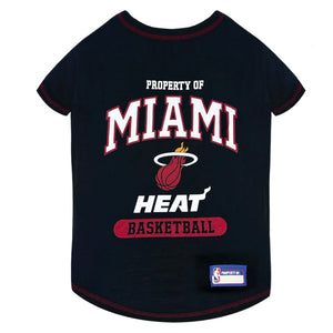 Miami Heat Tee Shirt for Pets: Game Day Style