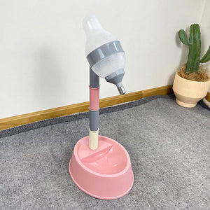 Enhance Your Pet's Hydration with the Automatic Pet Water Dispenser Stand Feeder