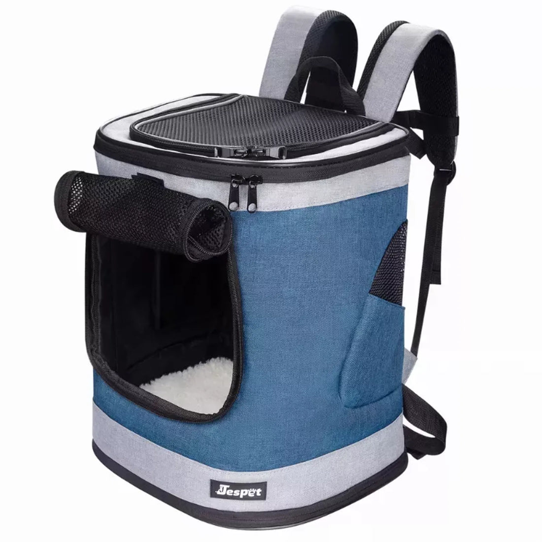 JESPET Pet Backpack Carrier for Small Dog, Puppy, Soft Carrier Backpack Ideal for Traveling, Hiking, Walking and Outdoor Activities with Family - Red Rock Pet Supplies