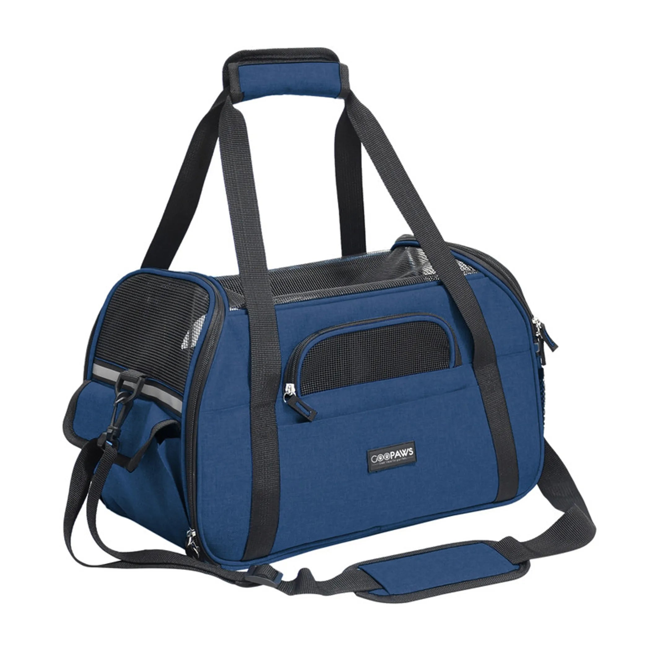 GOOPAWS Soft-Sided Dog & Cat Carrier Bag - Red Rock Pet Supplies