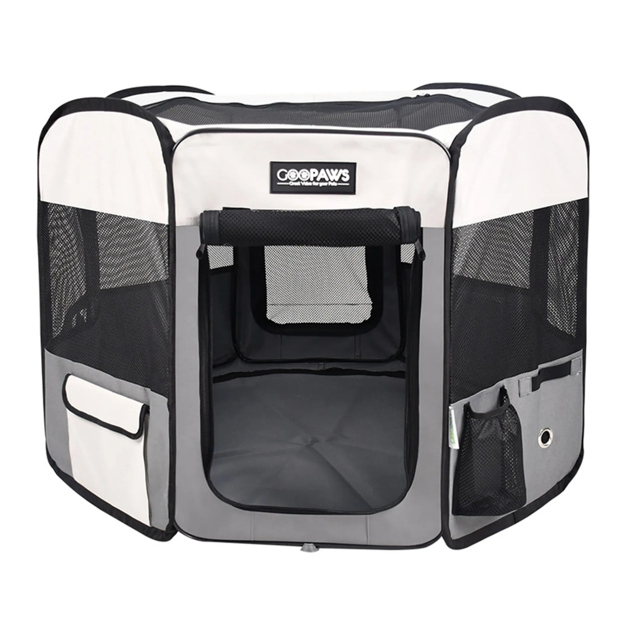 GOOPAWS Soft-Sided Dog & Cat Playpen - Red Rock Pet Supplies