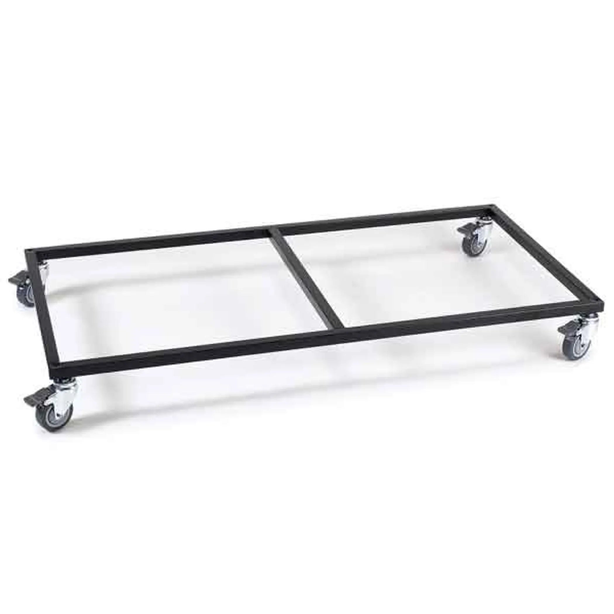 Modular dog kennel Base with wheels - PS Modular Cage Base w/Wheels - Red Rock Pet Supplies