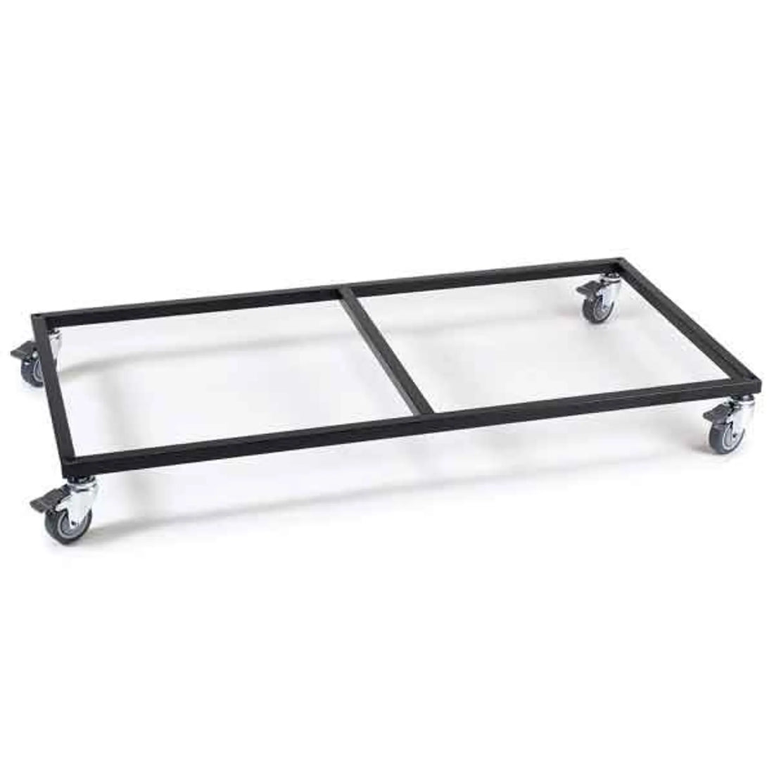 Modular dog kennel Base with wheels - PS Modular Cage Base w/Wheels - Red Rock Pet Supplies