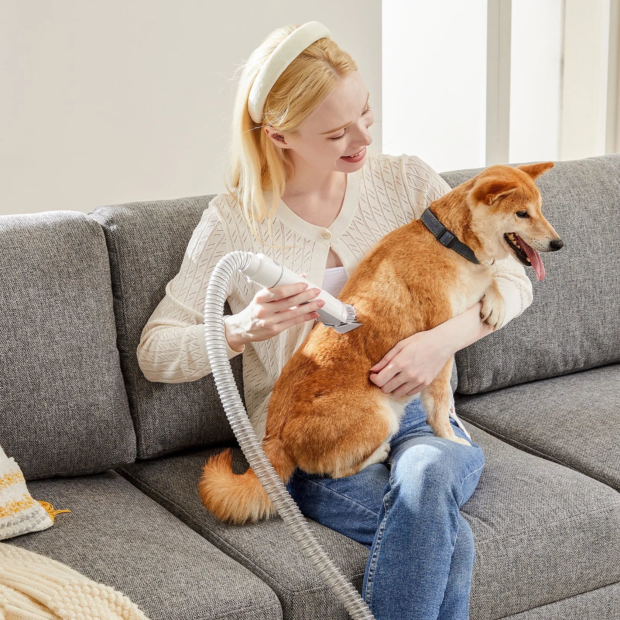 Professional Pet Grooming Clippers, 3 Suction Modes