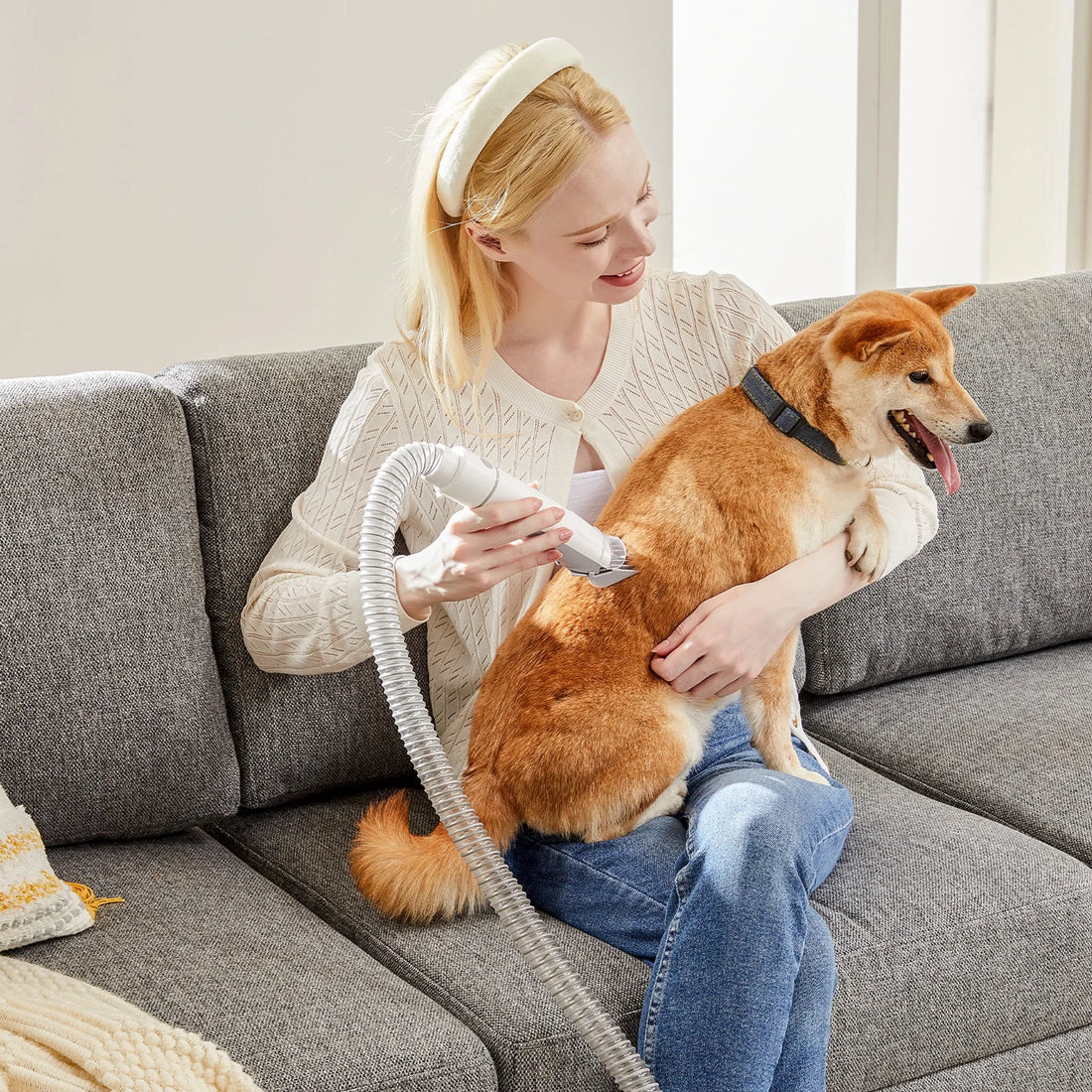 Professional Pet Grooming Clippers, 3 Suction Modes