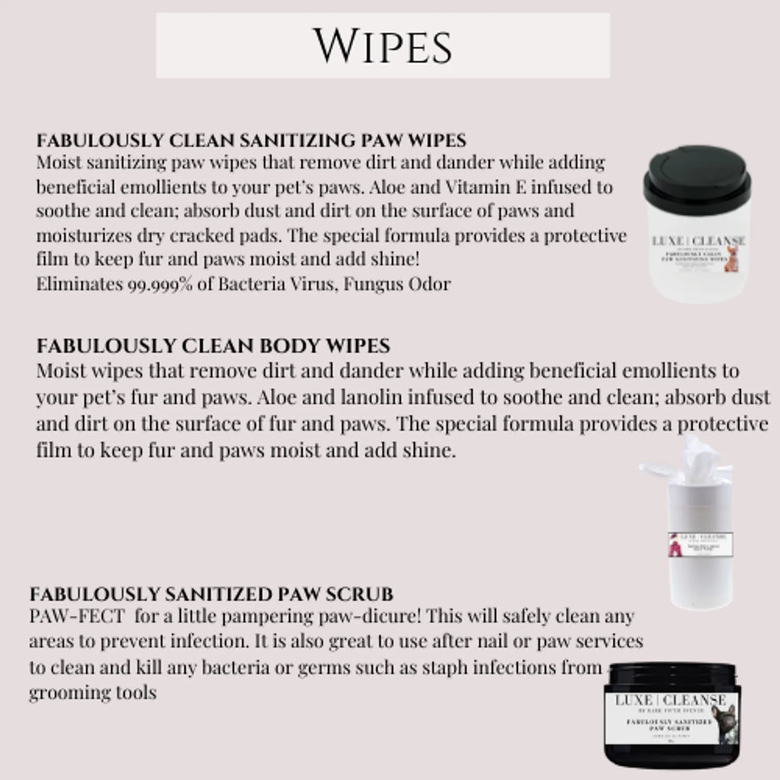 Fabulously Clean Body Wipes