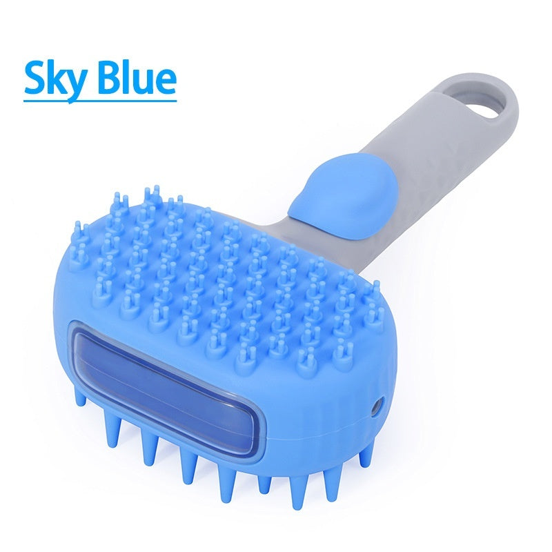 Shower Brush Dog Bath Float Hair Cleaning