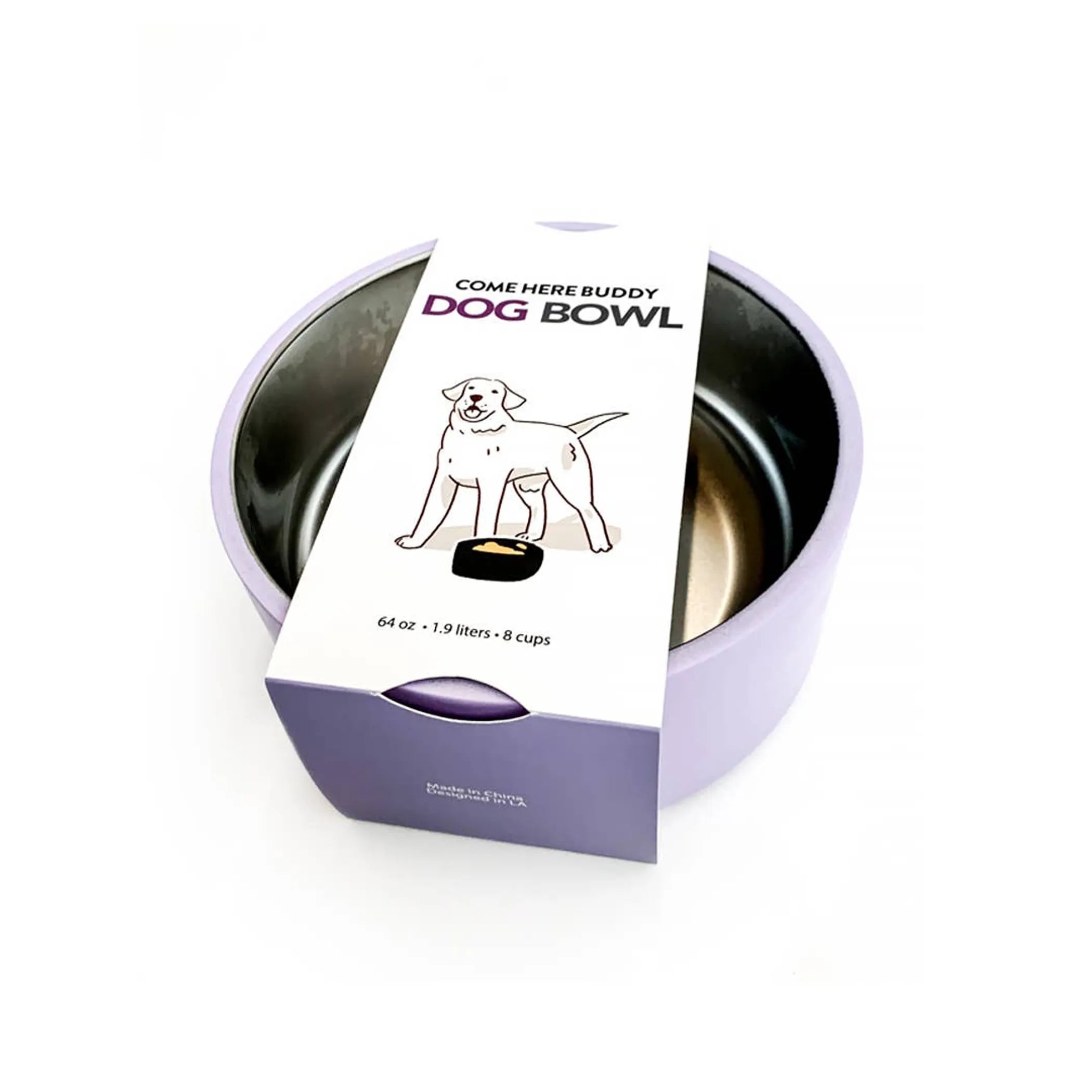 Lilac Dog Bowl - Red Rock Pet Supplies