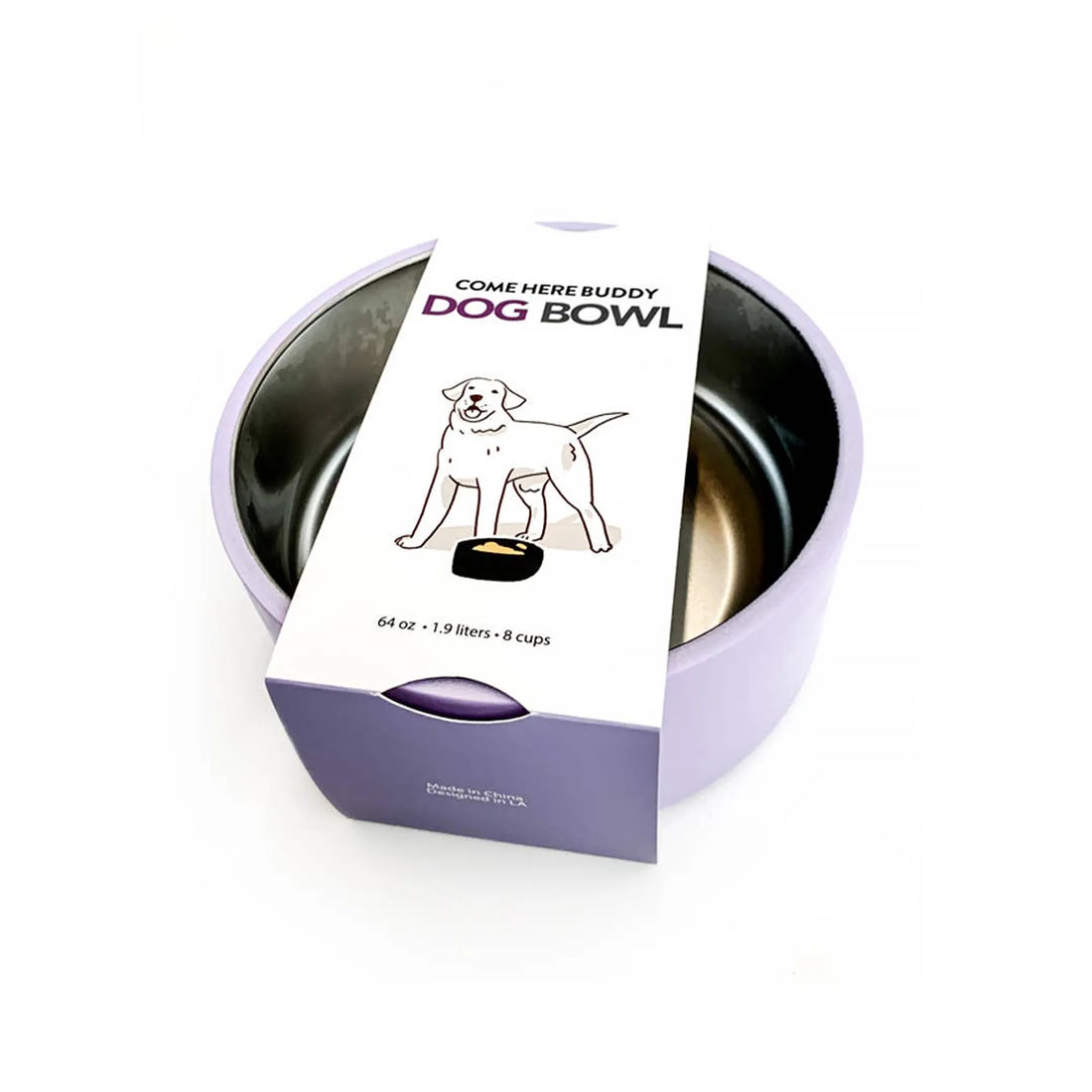 Lilac Dog Bowl - Red Rock Pet Supplies