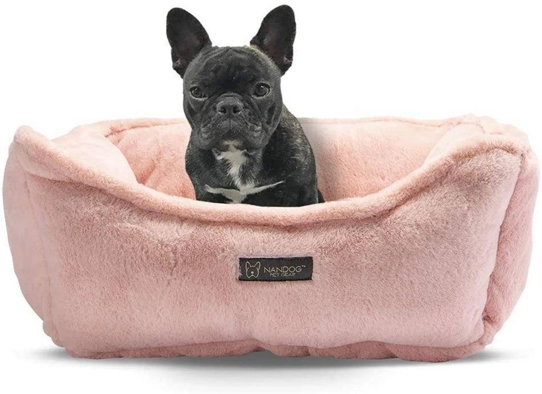 NANDOG Cloud Reversible Bed -PINK - Red Rock Pet Supplies