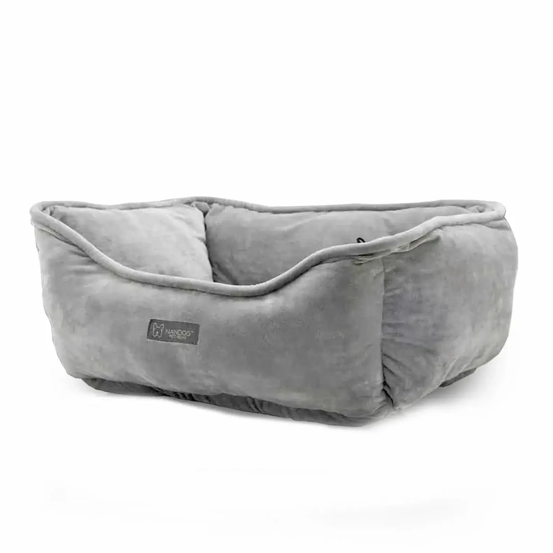 NANDOG Reversible Micro-Plush Fabric Pet Bed - Red Rock Pet Supplies