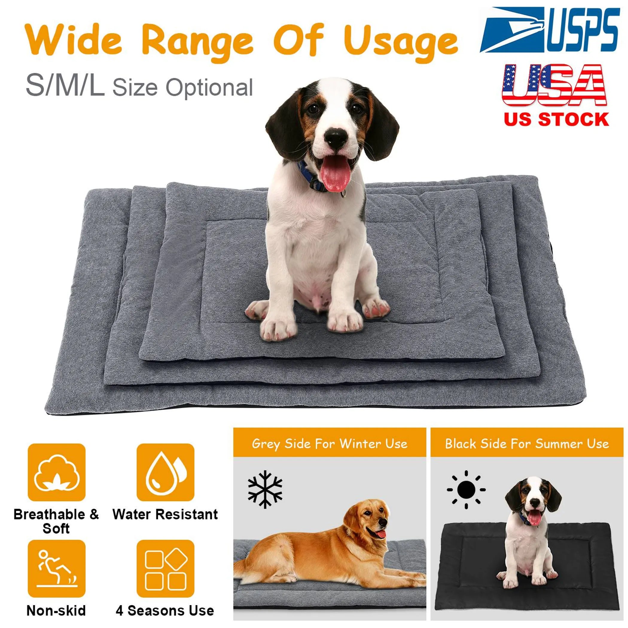Dog Bed Mat Comfortable Fleece Pet