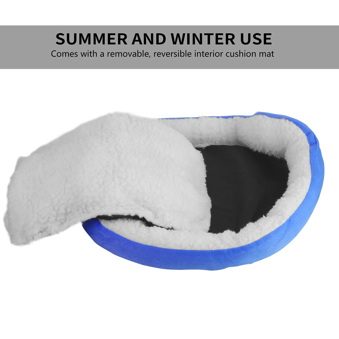 Pet Dog Bed Soft Warm Fleece Puppy Cat Bed
