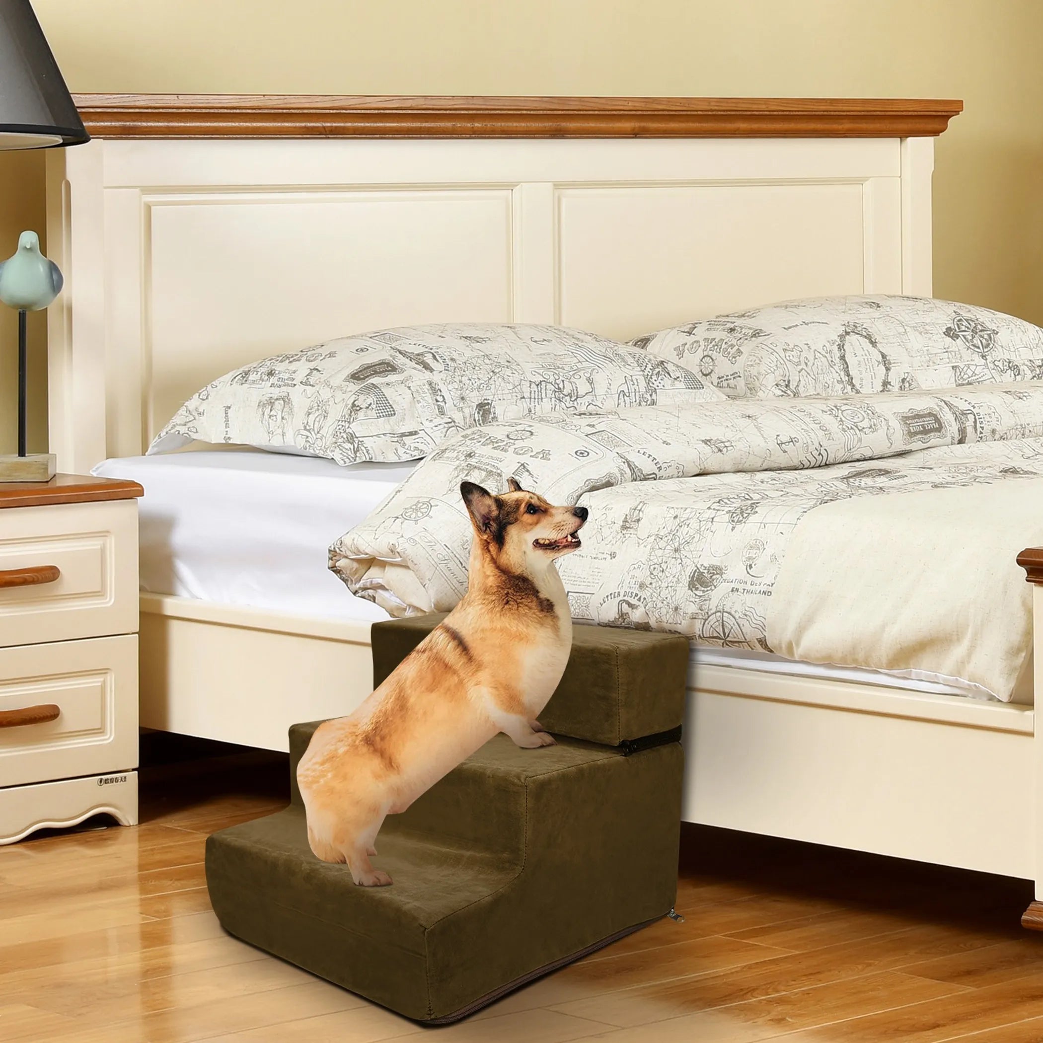Dog Stairs Pet Step For Bed Couch Sofa Car