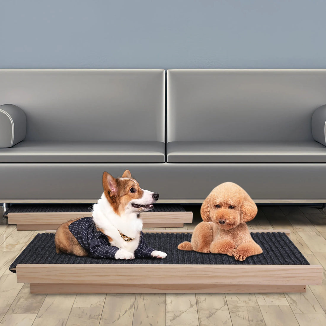 Foldable Wooden Dog Ramp