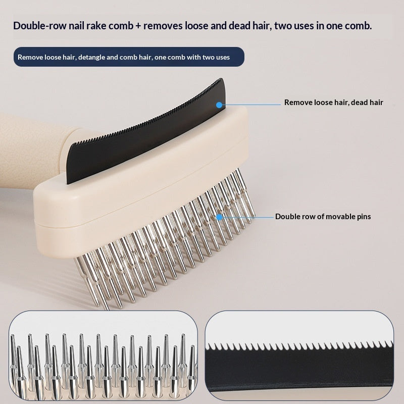 Brush For Removing Loose And Dead Hair