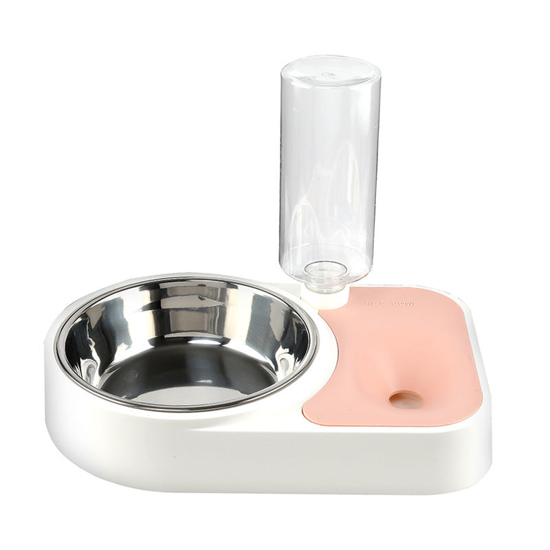 Pet Drinking Water Feeding Integrated Tableware