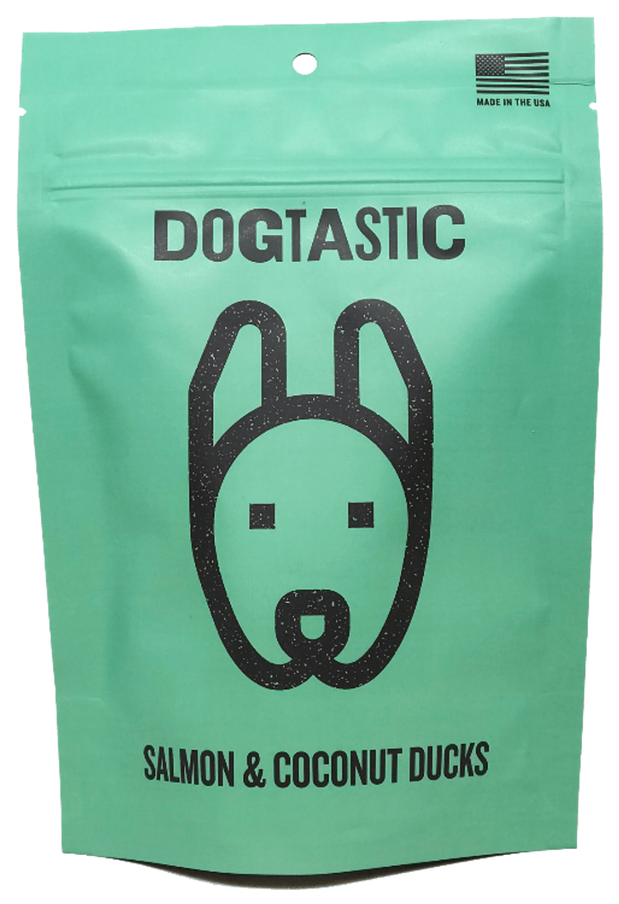 DT Dogtastic Salmon & Coconut Ducks Dog Treats