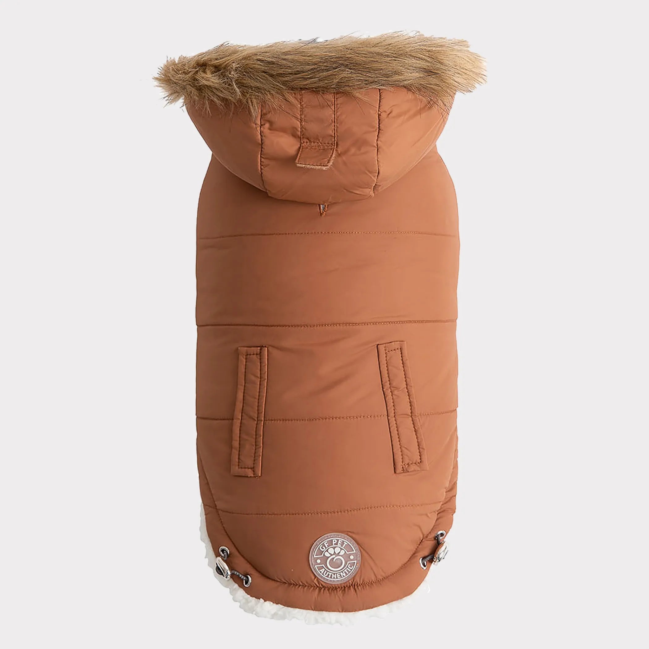 GF Pet ElastoFit Urban Dog Parka - Red Rock Pet Supplies