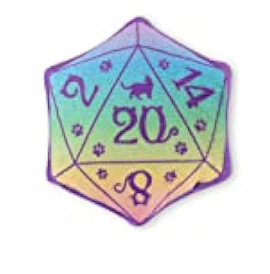 Dice Catnip Toy DND Interactive Cat Toy