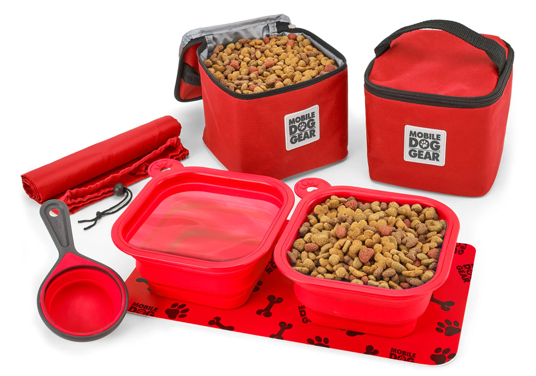 Mobile Dog Gear Dine Away Bag (Medium/Large Dogs) - Red Rock Pet Supplies