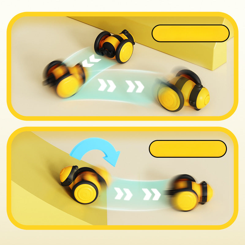 Electric Cat Car Toy Cute Bee Running